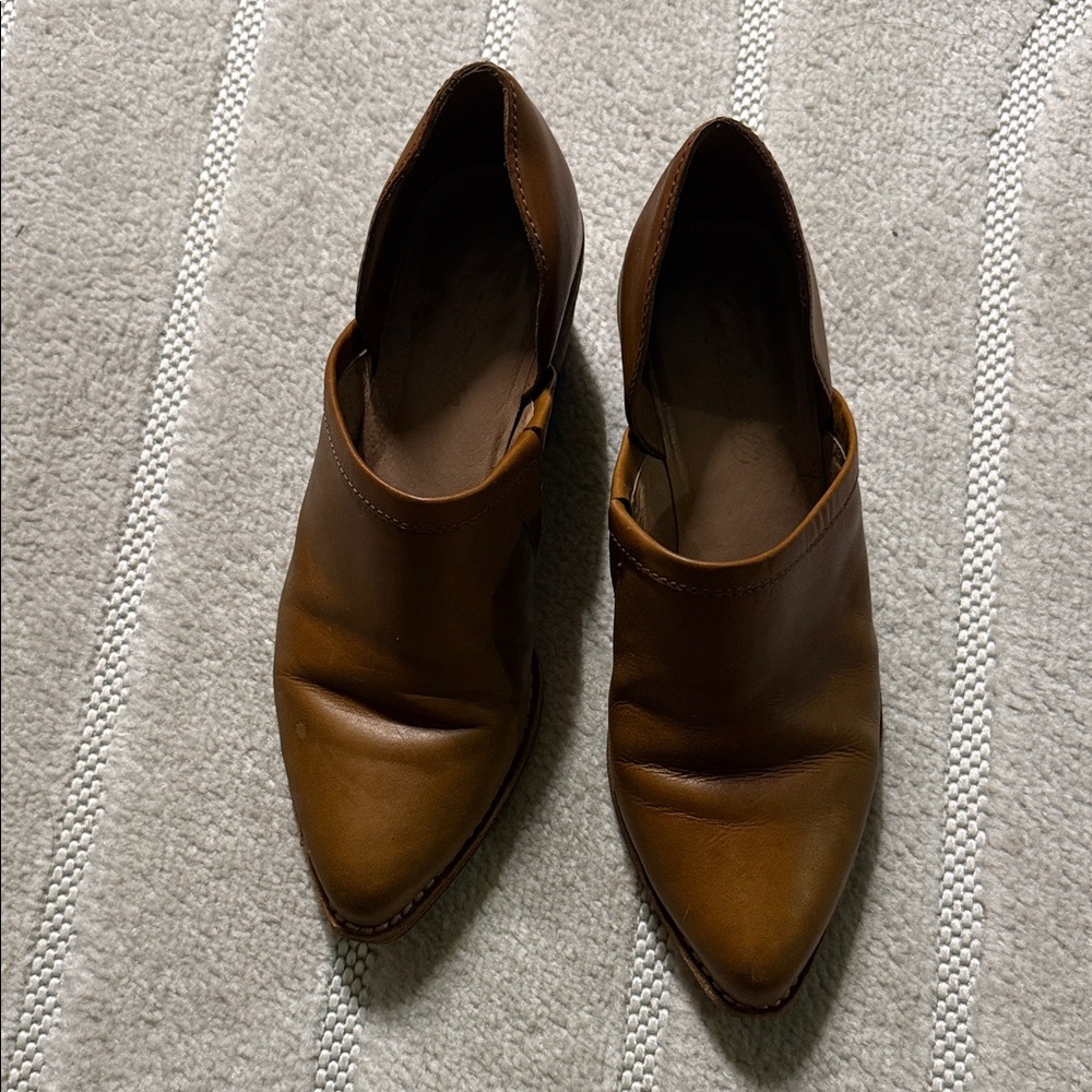 Madewell Brown Ankle Boots